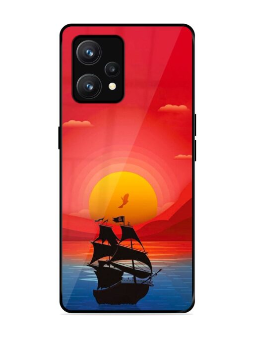 Sunset Sail Glossy Metal Phone Cover for Realme 9 (4G)