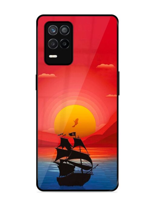 Sunset Sail Glossy Metal Phone Cover for Realme 9 (5G)