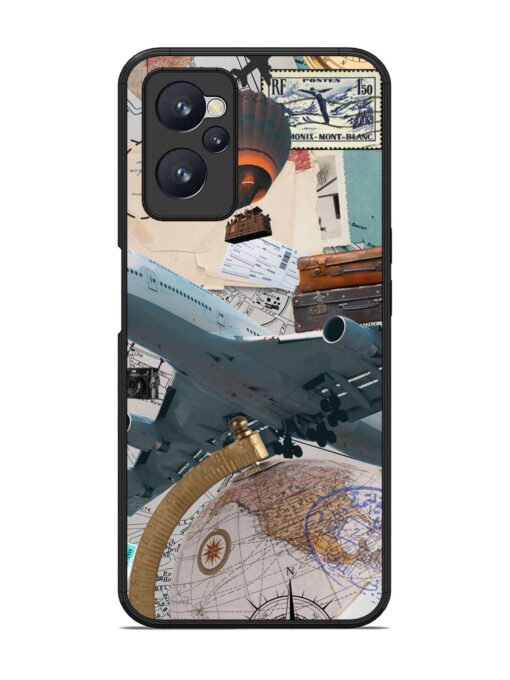 Adventure Awaits Glossy Metal Phone Cover for Realme 9I (4G) Zapvi