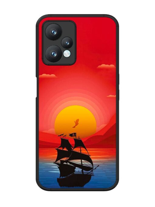 Sunset Sail Glossy Metal Phone Cover for Realme 9 Pro (5G)