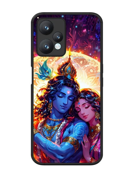 Radha Krishna Art Glossy Metal Phone Cover for Realme 9 Pro (5G) Zapvi