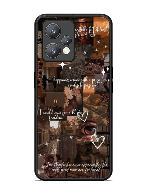 Melancholy Aesthetic Glossy Metal Phone Cover for Realme 9 Pro Plus (5G)