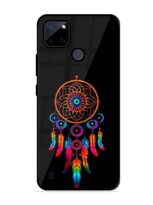 Dreamcatcher Glossy Metal Phone Cover for Realme C21Y Zapvi