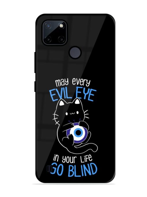 May every evil eye in your life go blind Glossy Metal Phone Cover for Realme C21Y