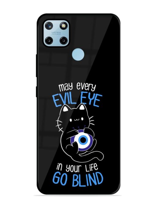 May every evil eye in your life go blind Glossy Metal Phone Cover for Realme C25Y