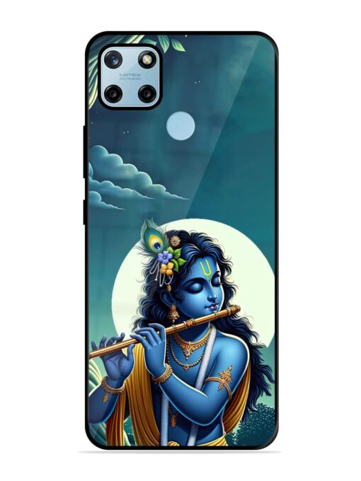 Krishna's Divine Flute Glossy Metal Phone Cover for Realme C25Y Zapvi