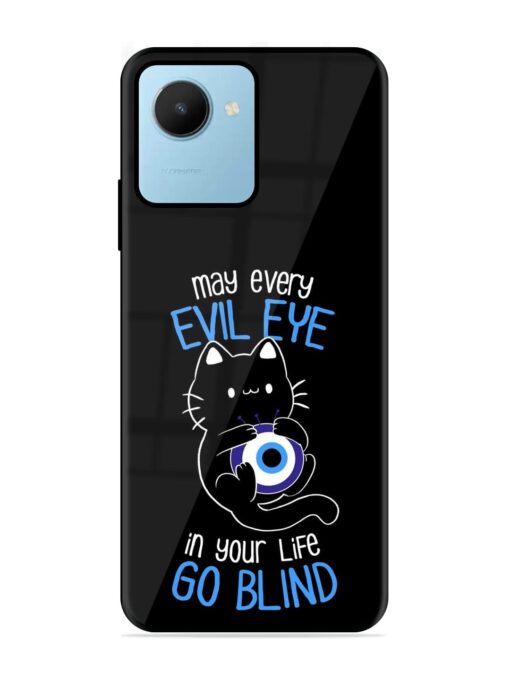 May every evil eye in your life go blind Glossy Metal Phone Cover for Realme C30S