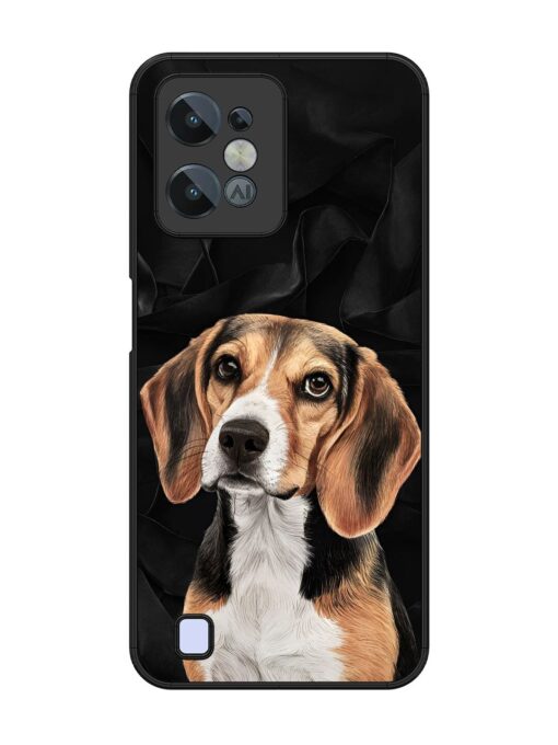 Beagle Portrait Glossy Metal Phone Cover for Realme C31 Zapvi