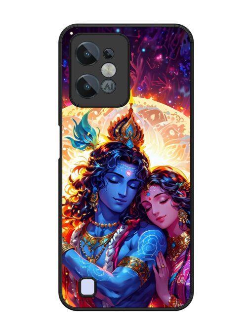 Radha Krishna Art Glossy Metal Phone Cover for Realme C31 Zapvi