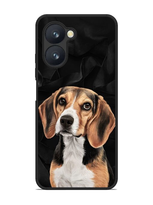 Beagle Portrait Glossy Metal Phone Cover for Realme C33