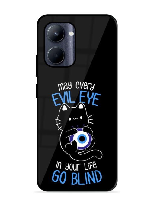 May every evil eye in your life go blind Glossy Metal Phone Cover for Realme C33 (2023) Zapvi