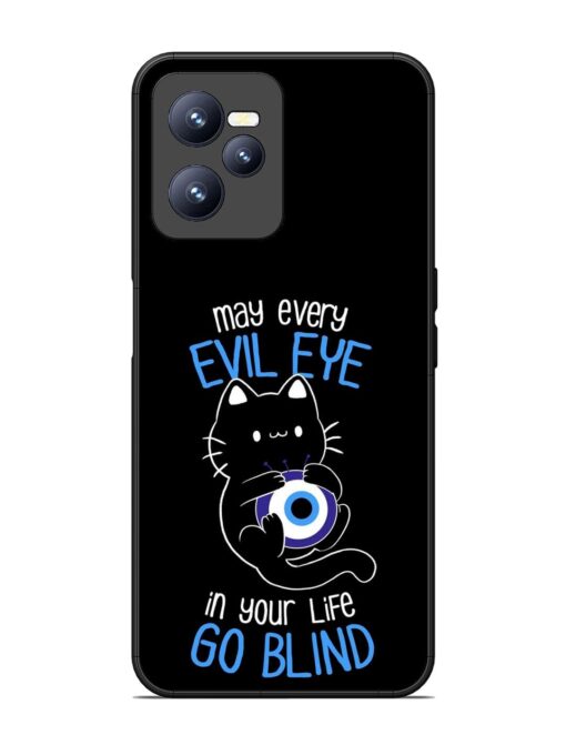 May every evil eye in your life go blind Glossy Metal Phone Cover for Realme C35