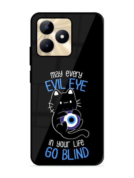 May every evil eye in your life go blind Glossy Metal Phone Cover for Realme C51