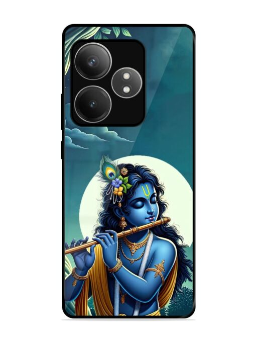 Krishna's Divine Flute Glossy Metal Phone Cover for Realme Gt 6T (5G) Zapvi