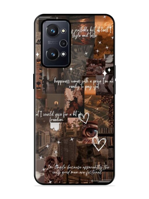 Melancholy Aesthetic Glossy Metal Phone Cover for Realme Gt Neo 2