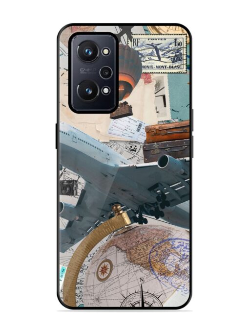 Adventure Awaits Glossy Metal Phone Cover for Realme Gt Neo 3T