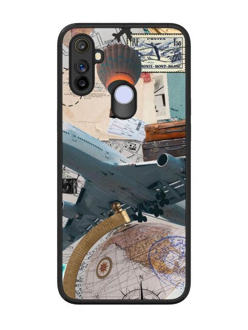 Adventure Awaits Glossy Metal Phone Cover for Realme Narzo 10A