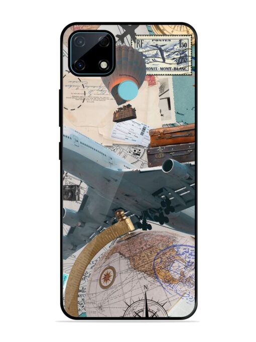 Adventure Awaits Glossy Metal Phone Cover for Realme Narzo 30A