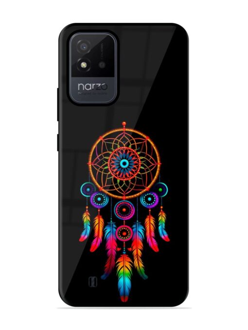 Dreamcatcher Glossy Metal Phone Cover for Realme Narzo 50I Zapvi