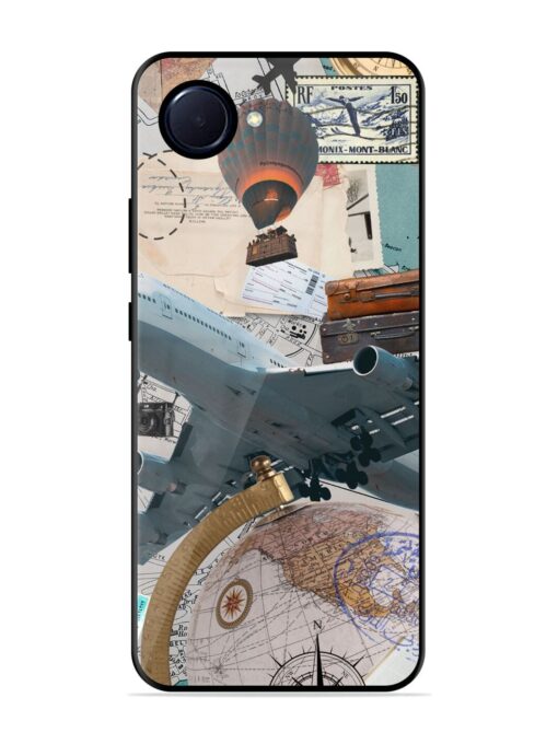 Adventure Awaits Glossy Metal Phone Cover for Realme Narzo 50I Prime Zapvi