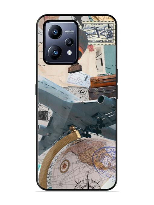 Adventure Awaits Glossy Metal Phone Cover for Realme Narzo 50 Pro Zapvi