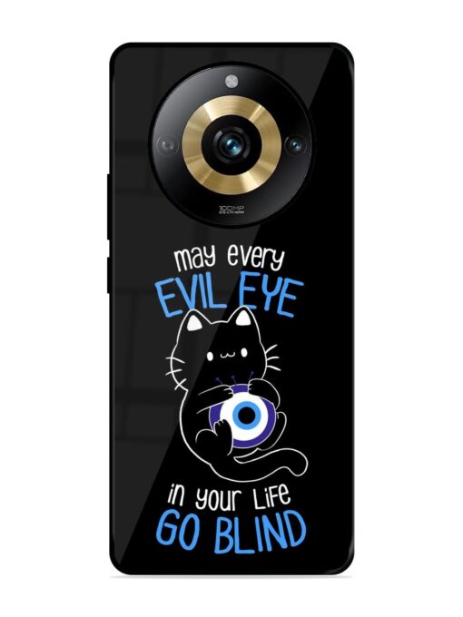 May every evil eye in your life go blind Glossy Metal Phone Cover for Realme Narzo 60 Pro (5G)