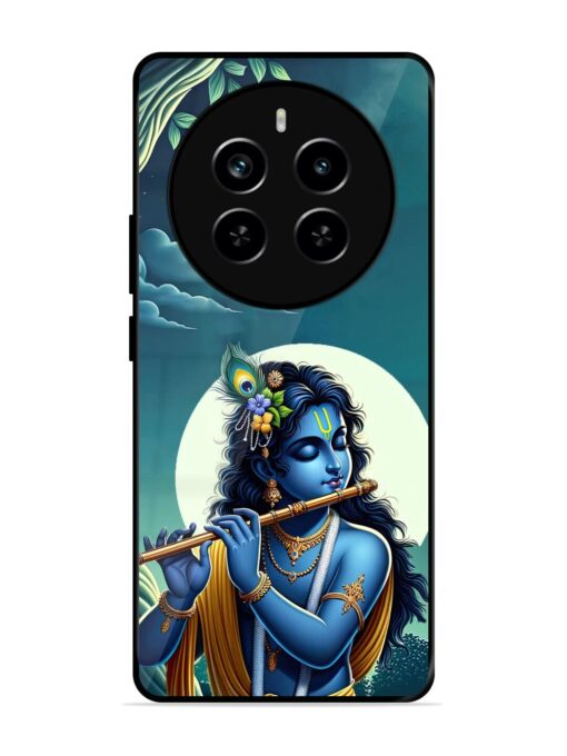 Krishna's Divine Flute Glossy Metal Phone Cover for Realme P1 Pro (5G) Zapvi