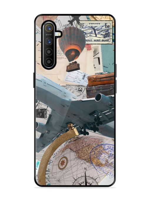 Adventure Awaits Glossy Metal Phone Cover for Realme X2