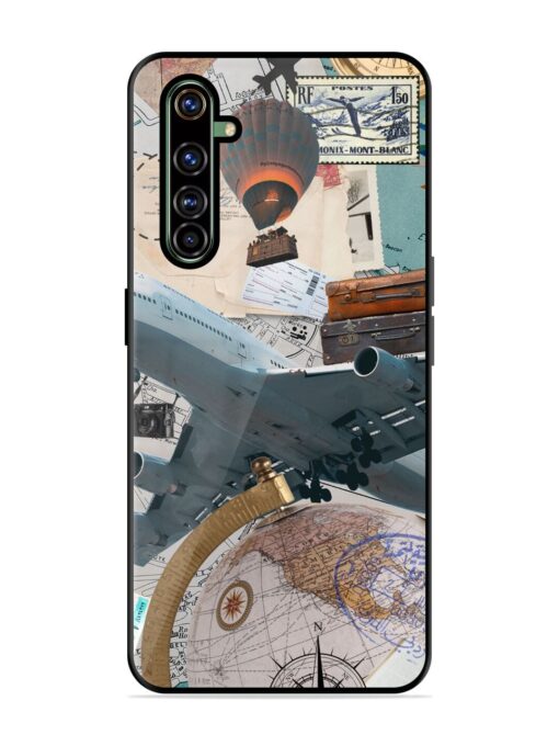 Adventure Awaits Glossy Metal Phone Cover for Realme X50 Pro