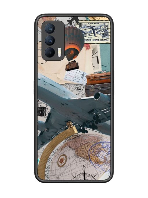 Adventure Awaits Glossy Metal Phone Cover for Realme X7 (5G) Zapvi