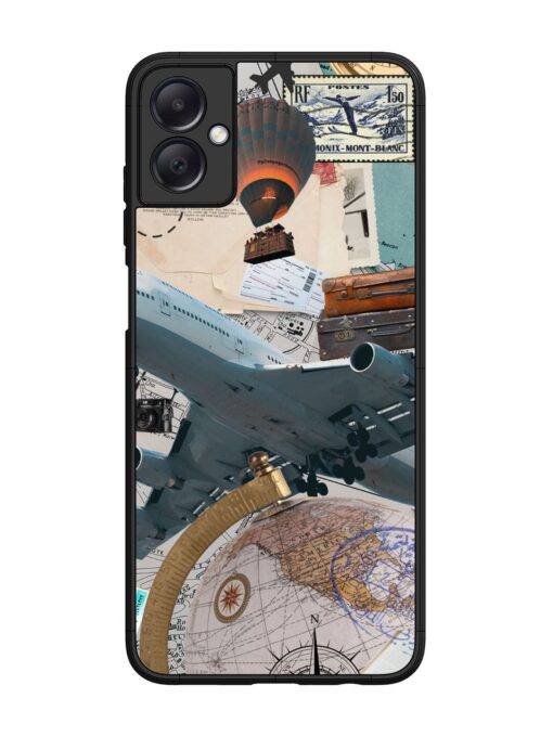 Adventure Awaits Glossy Metal Phone Cover for Samsung Galaxy A05 Zapvi