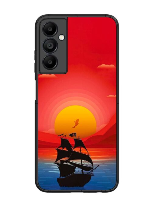 Sunset Sail Glossy Metal Phone Cover for Samsung Galaxy A05S