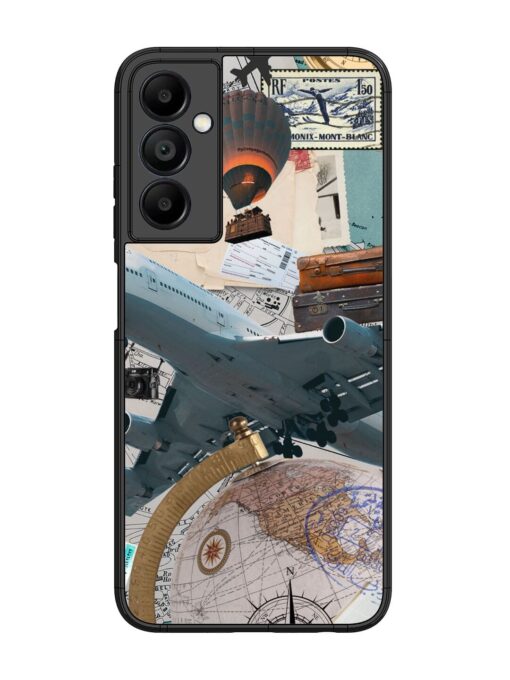 Adventure Awaits Glossy Metal Phone Cover for Samsung Galaxy A05S