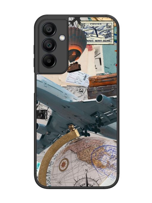 Adventure Awaits Glossy Metal Phone Cover for Samsung Galaxy A15 (5G) Zapvi