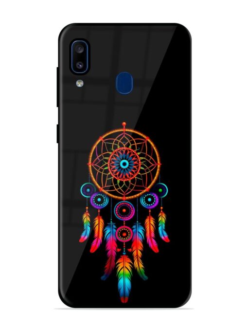 Dreamcatcher Glossy Metal Phone Cover for Samsung Galaxy A20 Zapvi