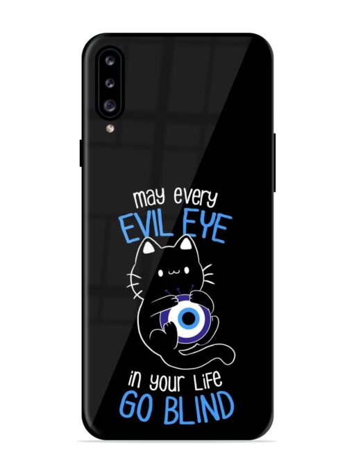 May every evil eye in your life go blind Glossy Metal Phone Cover for Samsung Galaxy A30S Zapvi