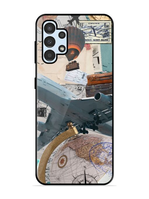 Adventure Awaits Glossy Metal Phone Cover for Samsung Galaxy A32 (4G) Zapvi