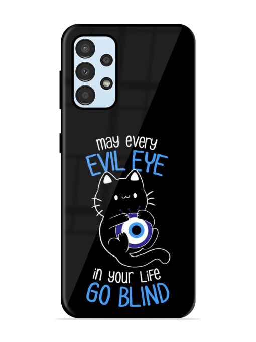 May every evil eye in your life go blind Glossy Metal Phone Cover for Samsung Galaxy A33 (5G) Zapvi