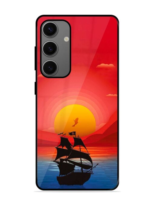 Sunset Sail Glossy Metal Phone Cover for Samsung Galaxy A55 (5G)