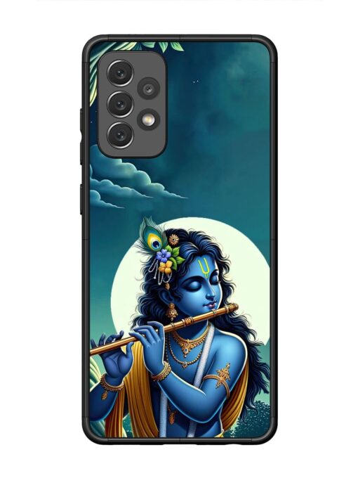 Krishna's Divine Flute Glossy Metal Phone Cover for Samsung Galaxy A72