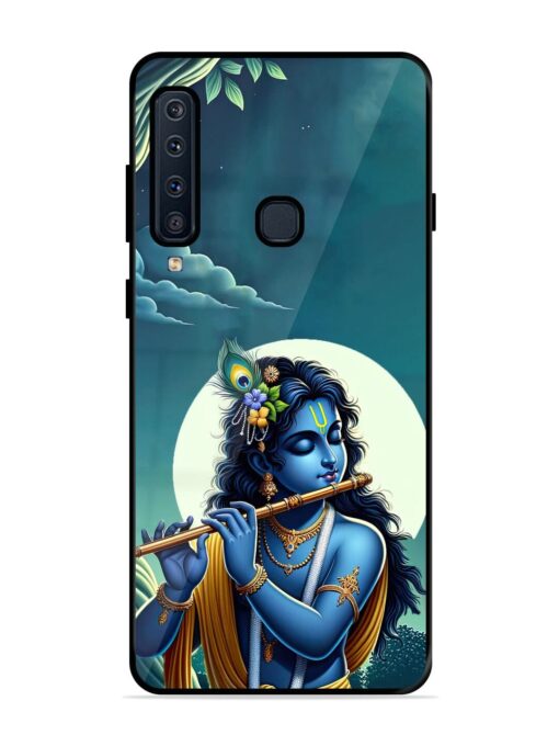 Krishna's Divine Flute Glossy Metal Phone Cover for Samsung Galaxy A9 (2018)