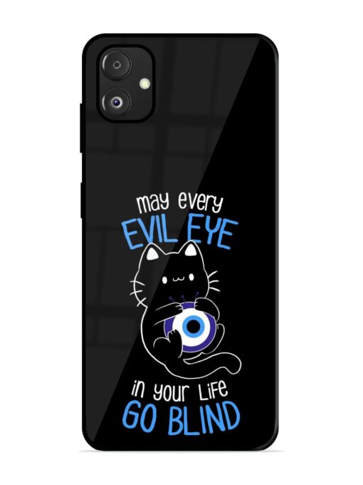 May every evil eye in your life go blind Glossy Metal Phone Cover for Samsung Galaxy F14 (5G)