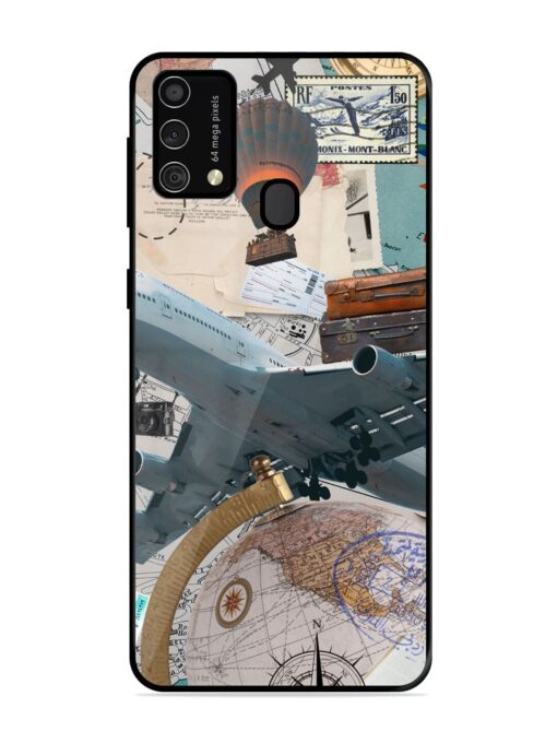 Adventure Awaits Glossy Metal Phone Cover for Samsung Galaxy F41 Zapvi