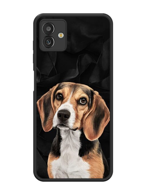 Beagle Portrait Glossy Metal Phone Cover for Samsung Galaxy M13 (5G)