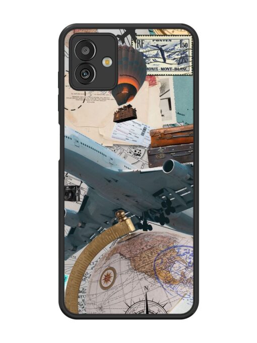 Adventure Awaits Glossy Metal Phone Cover for Samsung Galaxy M13 (5G) Zapvi