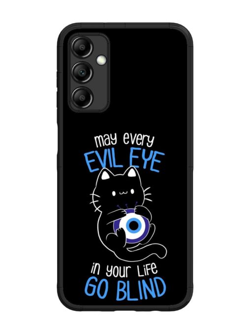 May every evil eye in your life go blind Glossy Metal Phone Cover for Samsung Galaxy M14 (5G) Zapvi