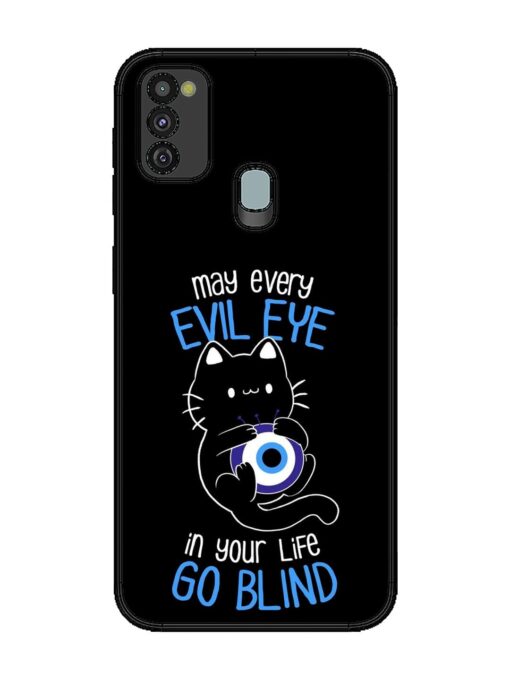 May every evil eye in your life go blind Glossy Metal Phone Cover for Samsung Galaxy M30S Zapvi