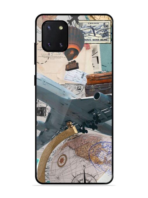 Adventure Awaits Glossy Metal Phone Cover for Samsung Galaxy Note 10 Lite