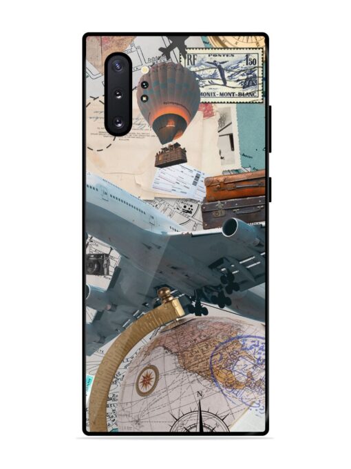 Adventure Awaits Glossy Metal Phone Cover for Samsung Galaxy Note 10 Plus Zapvi