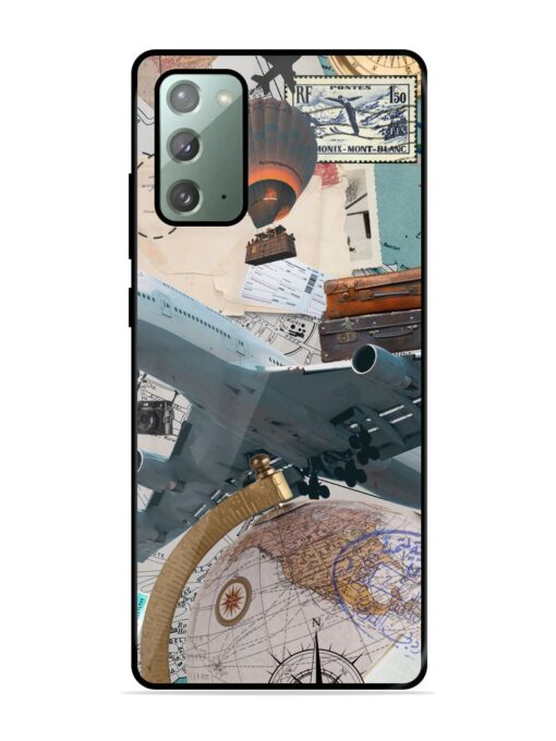 Adventure Awaits Glossy Metal Phone Cover for Samsung Galaxy Note 20